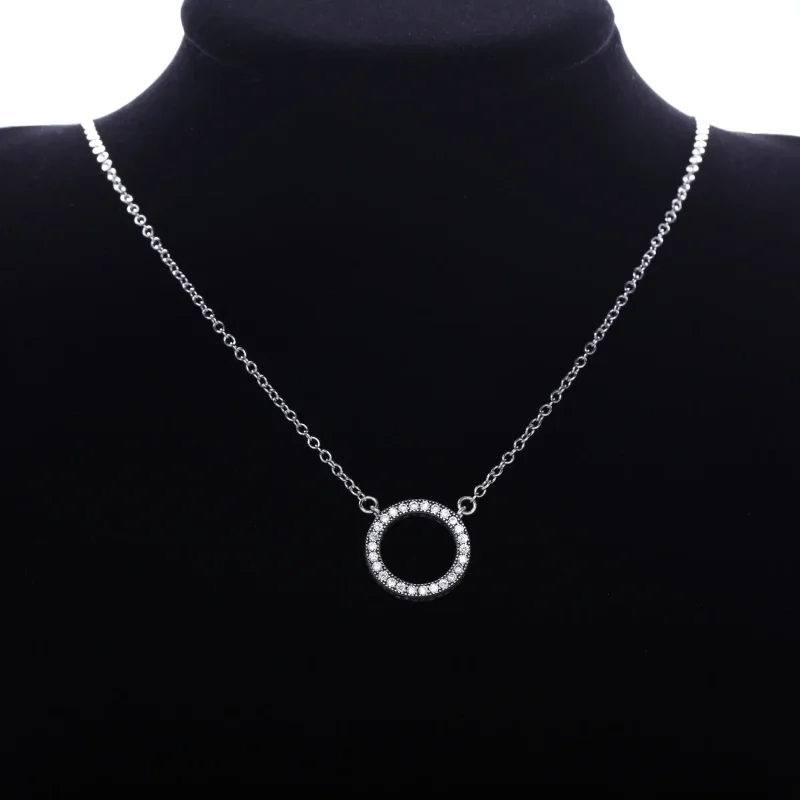 (zdjęcie do) Naszyjnik Pandora z Kierki - 590514cz-45 - Wyświetl 3