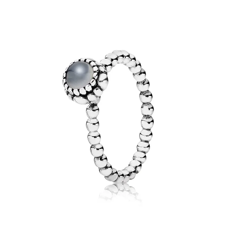(zdjęcie do) Czerwcu Birthstone Pierścień - Pandora PL