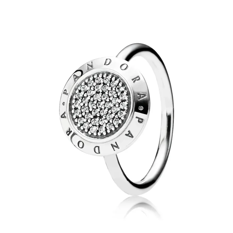 (zdjęcie do) Pierścionek ze srebra, cyrkonia sześcienna - Pandora PL