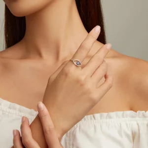 Otwarte pierścienie Typu Pandora diabelskie oko - SCR875