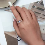 Otwarte pierścienie Typu Pandora diabelskie oko - SCR875