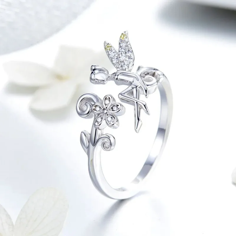 (zdjęcie do) Otwarte pierścienie Typu Pandora Duch Wiosny - BSR025 - Wyświetl 2