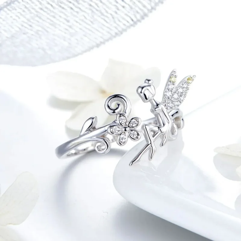 (zdjęcie do) Otwarte pierścienie Typu Pandora Duch Wiosny - BSR025 - Wyświetl 4