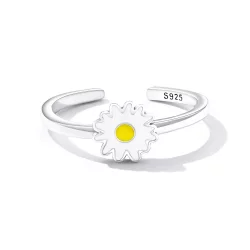 Otwarte pierścienie Typu Pandora Mała Daisy - SCR811