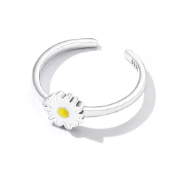 Otwarte pierścienie Typu Pandora Mała Daisy - SCR811