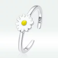 Otwarte pierścienie Typu Pandora Mała Daisy - SCR811