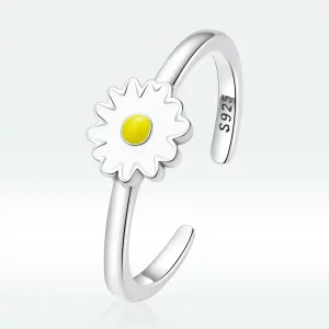 Otwarte pierścienie Typu Pandora Mała Daisy - SCR811
