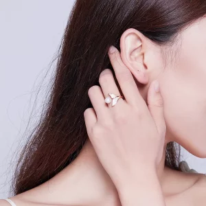 Otwarte pierścienie Typu Pandora Musująca Syrenka - SCR286