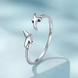 Otwarte pierścienie Typu Pandora Ptak - SCR869