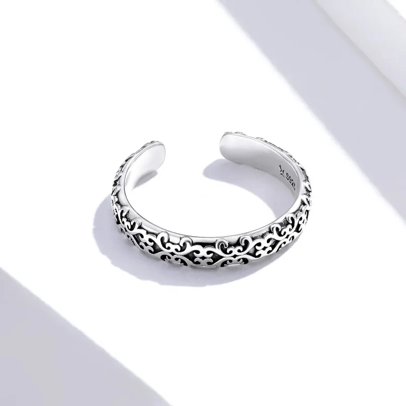 (zdjęcie do) Otwarte pierścienie Typu Pandora Vintage wzór - SCR657 - Wyświetl 3