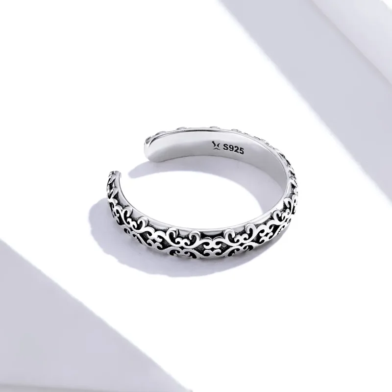 (zdjęcie do) Otwarte pierścienie Typu Pandora Vintage wzór - SCR657 - Wyświetl 4
