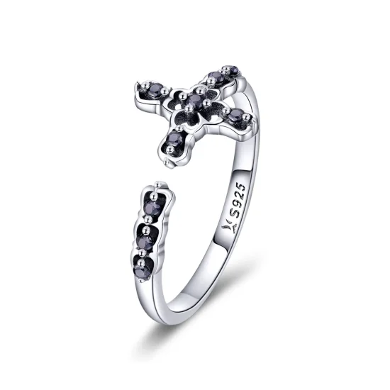 (zdjęcie do) Otwarte pierścienie Typu Pandora Światło Krzyża - SCR447