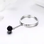 Otwarte pierścienie Typu Pandora Łzy Kwiaty - SCR314