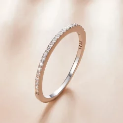 Pierścionek Typu Pandora Halo Archanioła - SCR740-WH
