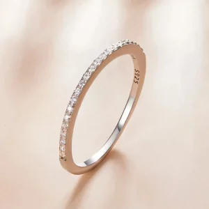 Pierścionek Typu Pandora Halo Archanioła - SCR740-WH