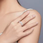 Pierścionek Typu Pandora Kwiatowy zespół - SCR670