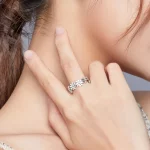 Pierścionek Typu Pandora Kwiatowy zespół - SCR670