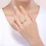 Pierścionek Typu Pandora Tęcza - SCR392