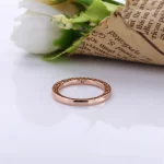 Pierścionek PANDORA Rose z wyciętymi sercami - 186237 - Pierścionki PANDORA