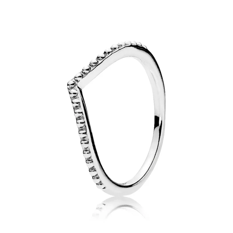(zdjęcie do) Srebrny pierścionek wishbone | PANDORA