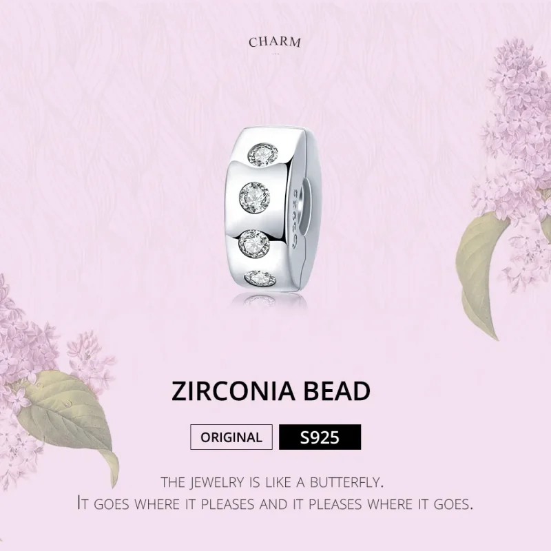 (zdjęcie do) Separator Typu Pandora Cyrkonia - BSC165 - Wyświetl 6