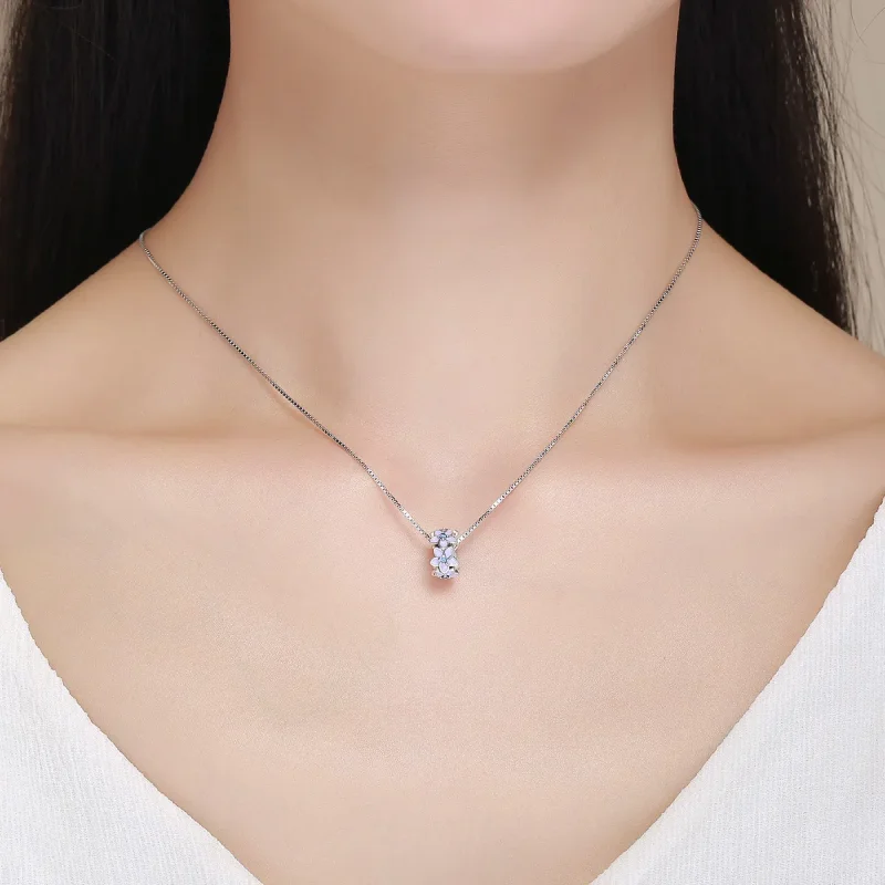 (zdjęcie do) Separator Typu Pandora Fioletowe kwiaty - SCC601 - Wyświetl 6