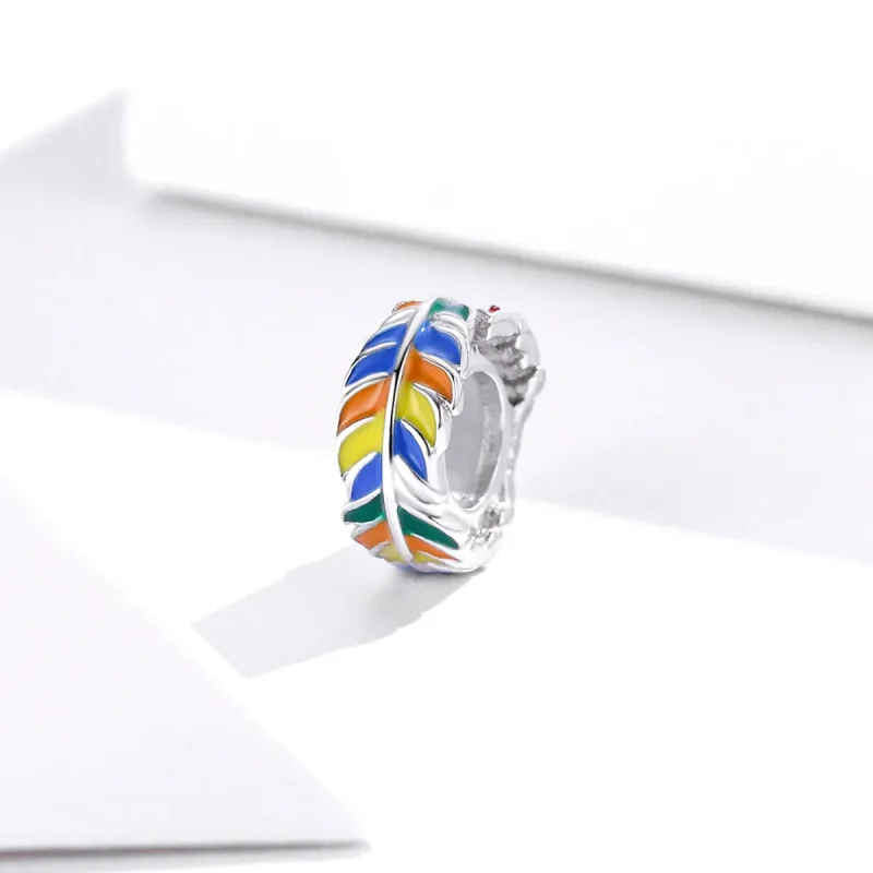 (zdjęcie do) Separator Typu Pandora Kolorowe pióro - BSC305 - Wyświetl 2