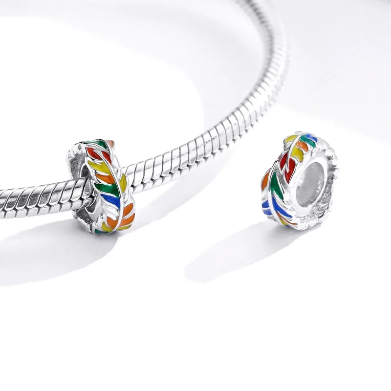 (zdjęcie do) Separator Typu Pandora Kolorowe pióro - BSC305 - Wyświetl 4