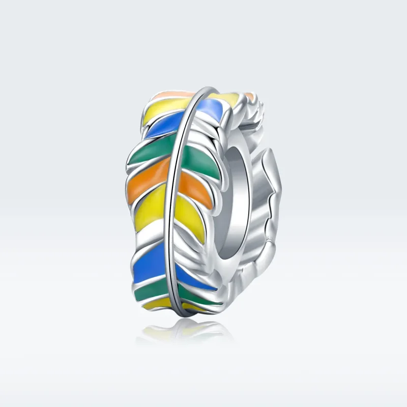 (zdjęcie do) Separator Typu Pandora Kolorowe pióro - BSC305 - Wyświetl 5