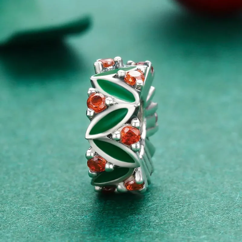 (zdjęcie do) Separator Typu Pandora Liście choinkowe - SCC317 - Wyświetl 3