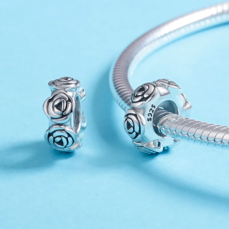 (zdjęcie do) Separator Typu Pandora Różany wieniec - SCC596 - Wyświetl 5
