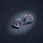 Kolczyki sztyfty Typu Pandora Geometria - BSE482