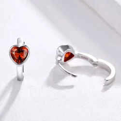 Kolczyki sztyfty Typu Pandora Kocham Cię - BSE084