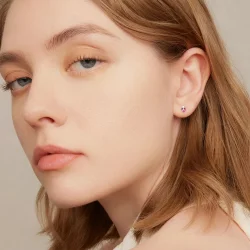 Kolczyki sztyfty Typu Pandora Kolorowe Cukierki Kierowe - SCE1464