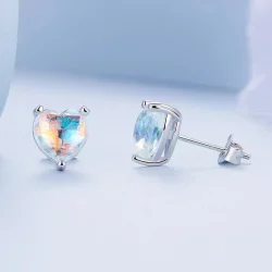 Kolczyki sztyfty Typu Pandora Love Symphony Glass - BSE713