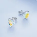 Kolczyki sztyfty Typu Pandora Love Symphony Glass - BSE713