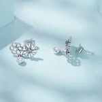 Kolczyki sztyfty Typu Pandora Mała Daisy - SCE1514