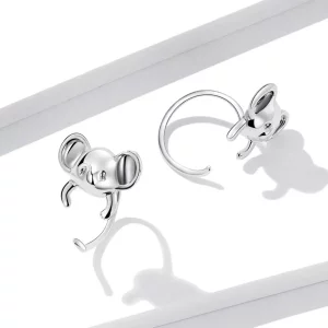 Kolczyki sztyfty Typu Pandora Mini Koala - BSE566