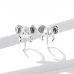 Kolczyki sztyfty Typu Pandora Mini Koala - BSE566