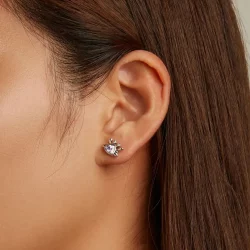 Kolczyki sztyfty Typu Pandora Mini Krab - BSE572