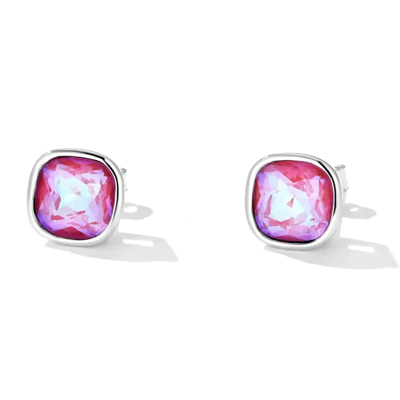 (zdjęcie do) Kolczyki sztyfty Typu Pandora Mokka Fluorescencyjny - SCE1413 - Wyświetl 2