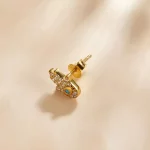 Kolczyki sztyfty Typu Pandora Mystic Spain - Szczęśliwe ręce - SCE1139