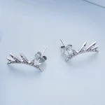 Kolczyki sztyfty Typu Pandora Rzęsa - BSE681