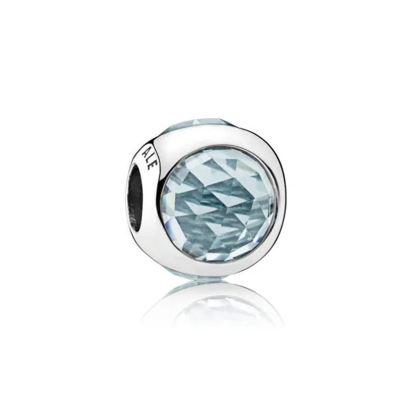 Charms PANDORA Jasnobłękitne promienne kropelki