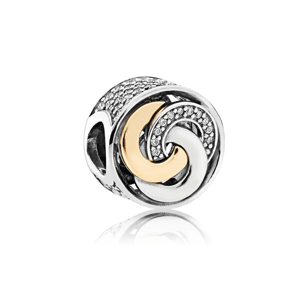 Charms PANDORA Złączone koła