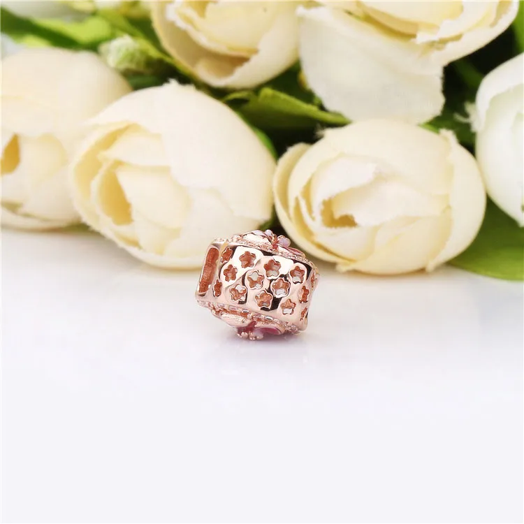 (zdjęcie do) Charms PANDORA Kwiat musującego kwiatu brzoskwini 788079CZ - Wyświetl 4