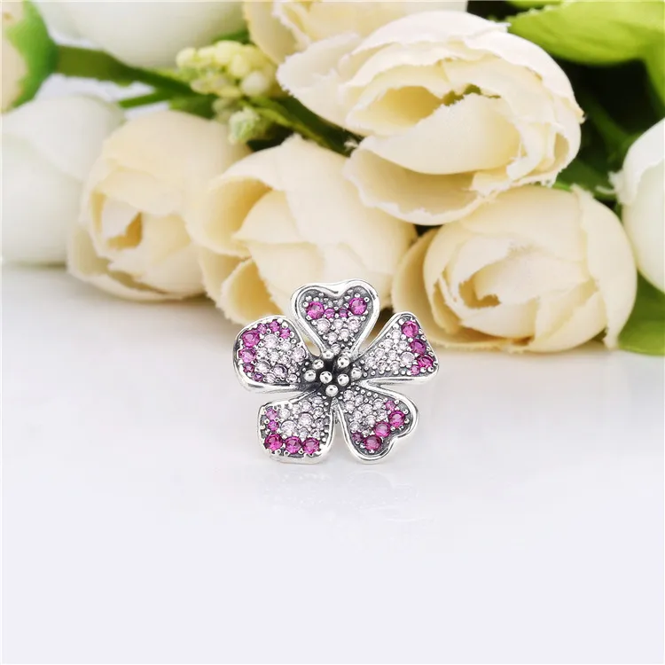 (zdjęcie do) Charms PANDORA Kwiat wielkiej brzoskwini 798073NCCMX - Wyświetl 2