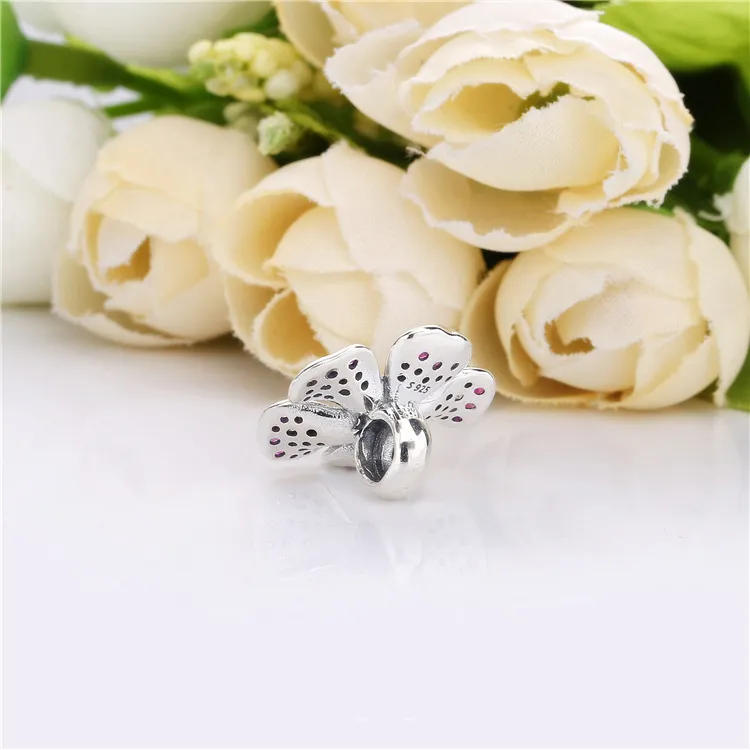 (zdjęcie do) Charms PANDORA Kwiat wielkiej brzoskwini 798073NCCMX - Wyświetl 4