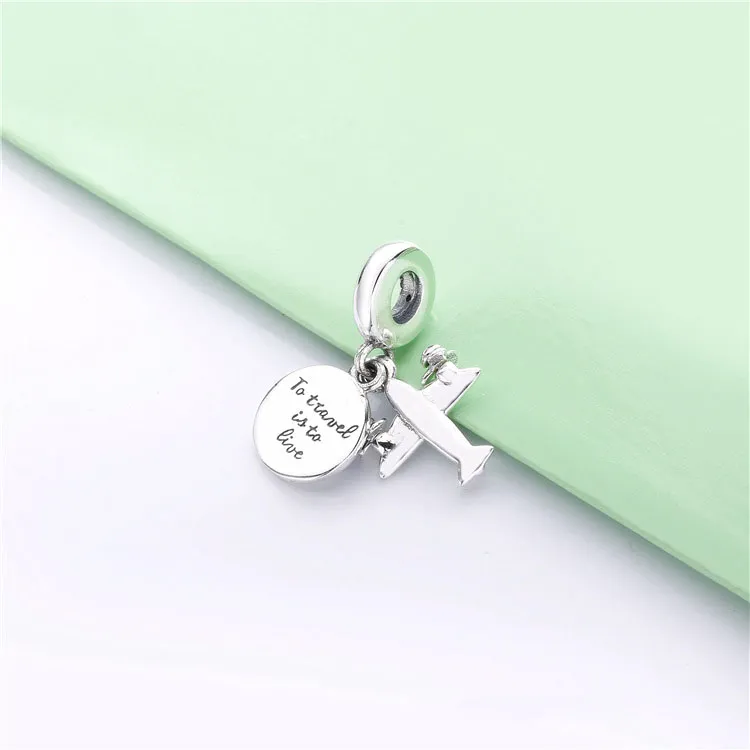 (zdjęcie do) Zawieszka PANDORA Samolot w przestworzach 798027CZ - Wyświetl 3