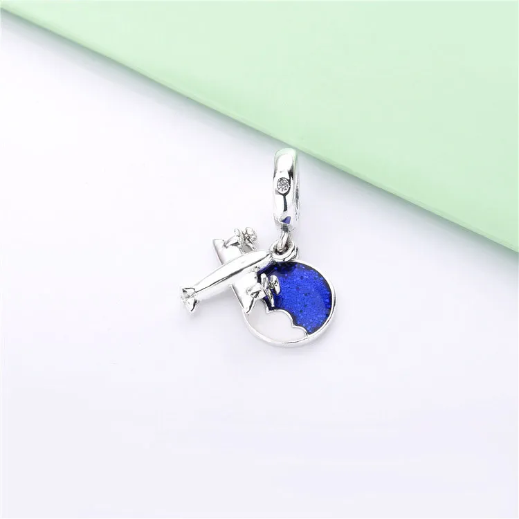 (zdjęcie do) Zawieszka PANDORA Samolot w przestworzach 798027CZ - Wyświetl 4